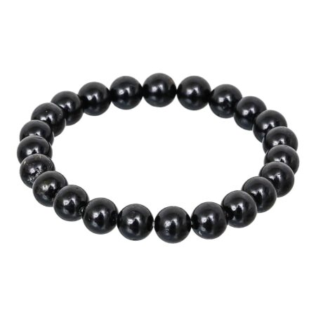 Black Obsidian Bracelet for Women Men's Gifts - Protection Healing Crystal Bracelet - 8mm Gemstone Beaded Adjustable