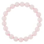 Rose Quartz Bracelet for Women Men's Gifts - Protection Healing Crystal Bracelet - 8mm Gemstone Beaded Adjustable