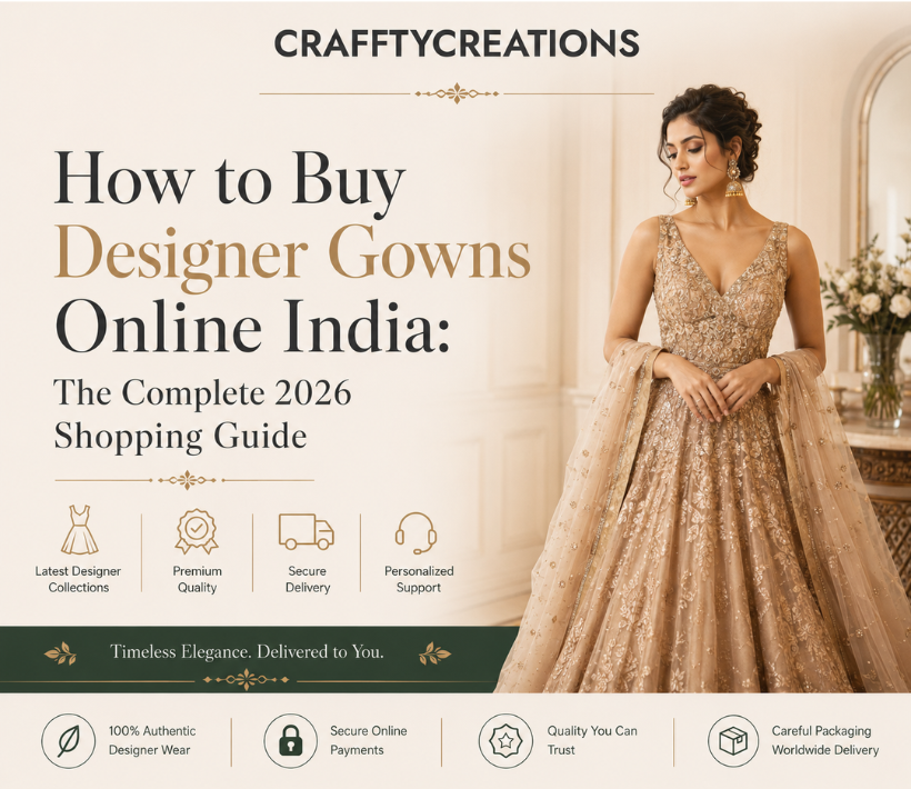 Buy Designer Gowns Online India