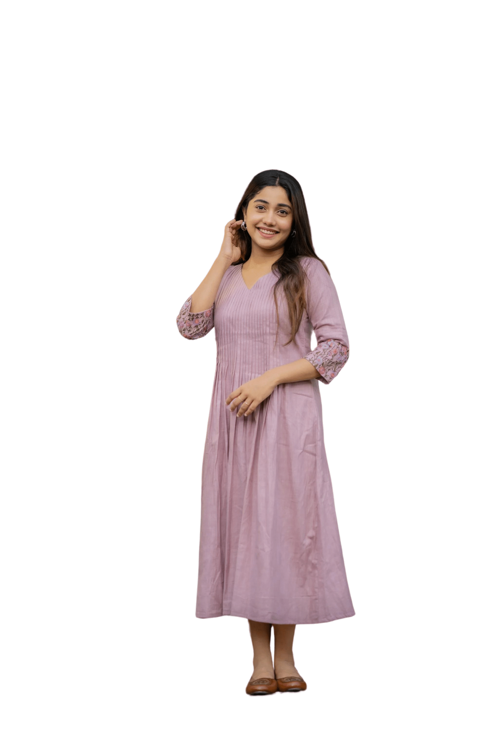 Radiate Elegance ? Women’s Chic Embroidered Kurta Pant Set (XXL)